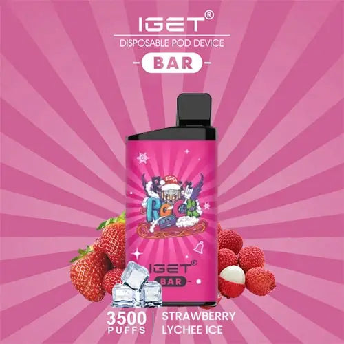 Strawberry Lychee IGET Bar