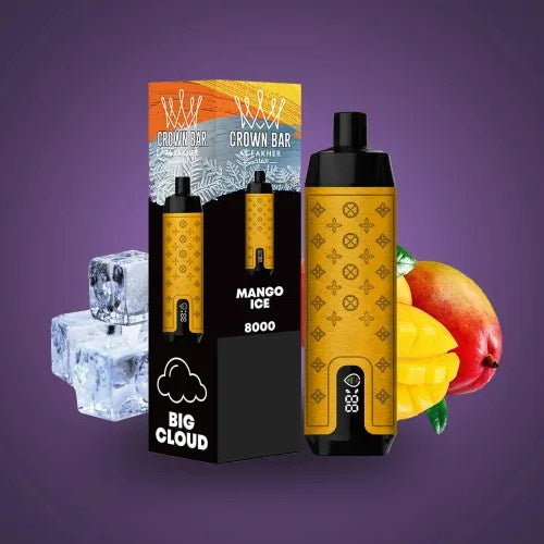 ALFAKHER CROWN BAR 8000-Mango Ice