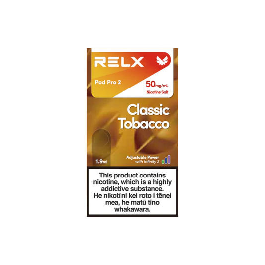 RELX Infinity2 Pod-Classic Tobacco