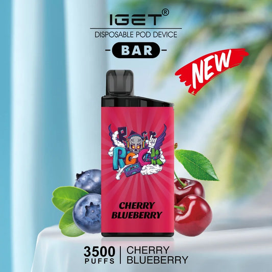 Cherry Blueberry IGET Bar